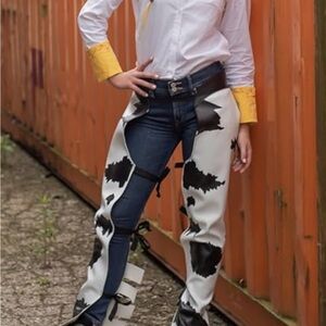 Chaps for Toy Story Jesse costume